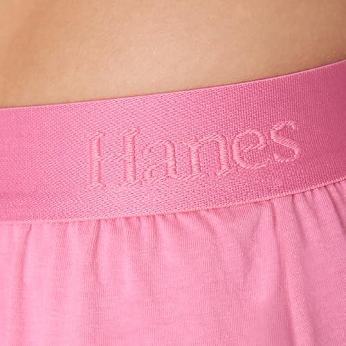 Image of Hanes Women's Pajamas Set, Comfywear Pajamas for Women Set, Originals SupertSoft Loungewear, T-Shirt & Sleep Shorts