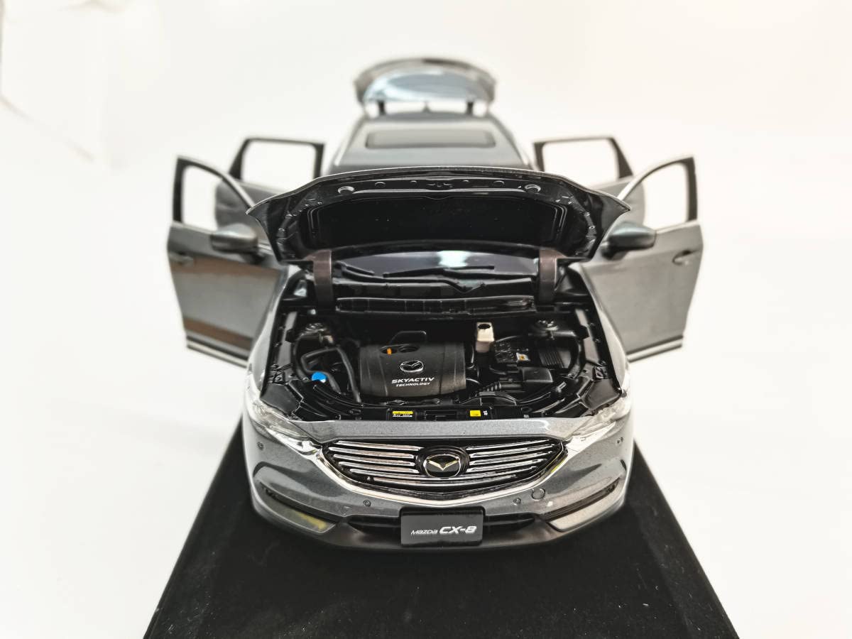 1/18マツダCX-8ミニカー Amazon | ミニカー 1/18 Mazda CX-8 マツダ CX8 2019 (グレー