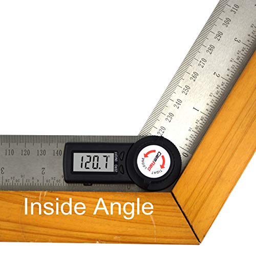 GemRed 82305 Digitaler Winkelmesser mit 7-Zoll Display