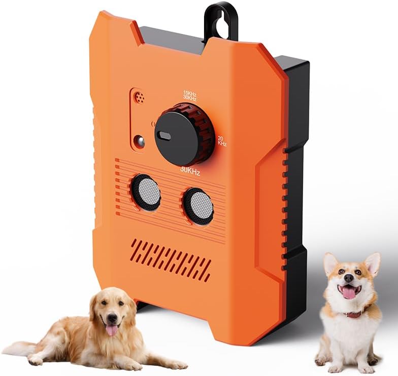 Dog Bark Deterrent Devices: Ultrasonic Anti Barking Device for Dogs | 3 Training Modes 50 FT Range Dog Barking Deterrent Silencer | Dog Barking Stopper Bark Box for Indoor Outdoor