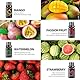 MAYJAM Duft Duftöl Set Fruchtiger 8 x 10ML, Früchte Duftöle für ätherischer Öle Diffuser Kerzenherstellung - Mango, Passionsfrucht, Erdbeere, Wassermelone, Kokosnuss, Ananas, Banane, Traube