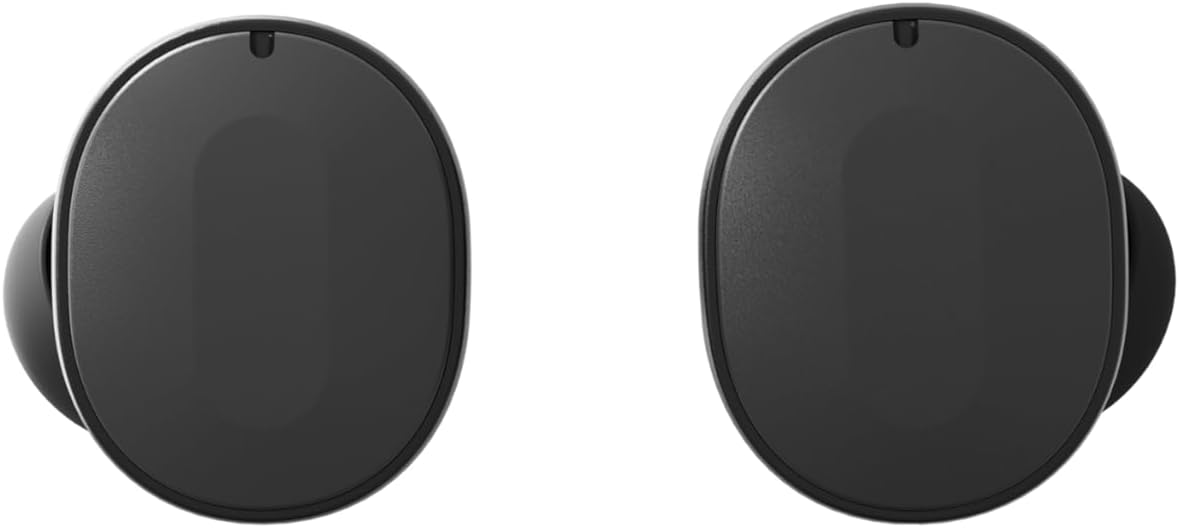 Fairphone Fairbuds True Wireless Earbuds with Active Noise Canceling, Ambient Mode, Titanium-Coated Drivers, 26H Battery, ENC Mics, Multipoint Bluetooth, iOS & Android App, Replaceable Parts, Black