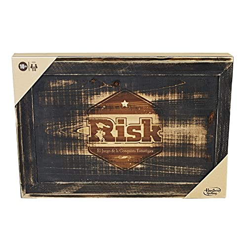 Juego Risk rústico Hasbro de mesa ideal para regalar a familias
