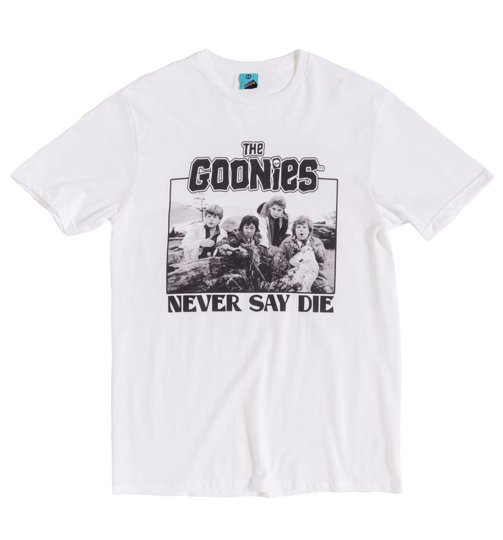 TruffleShuffle The Goonies Never Say Die White T Shirt