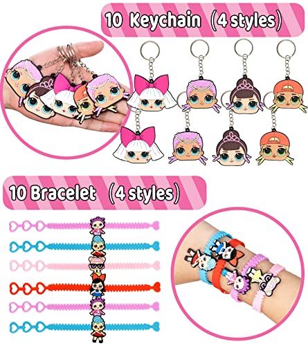 Artigos de festa de aniversário para crianças, 100 peças de lembrancinhas de festa – 10 caixas de pr