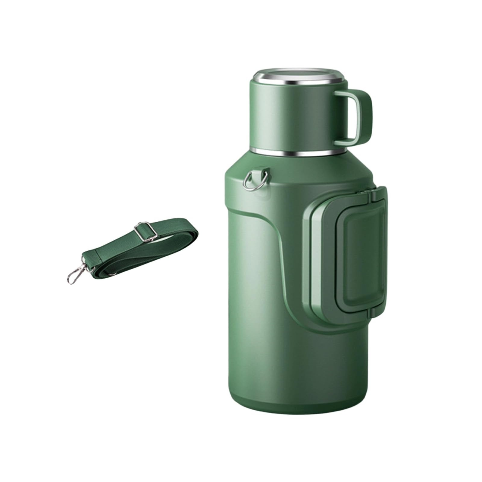 Tsophreniq Sturdy 316 Nonrust Steel Insulated Water Bottle Leak Thermal Carafe for Camping Travel and Work Big Capacity Drinking Flasks