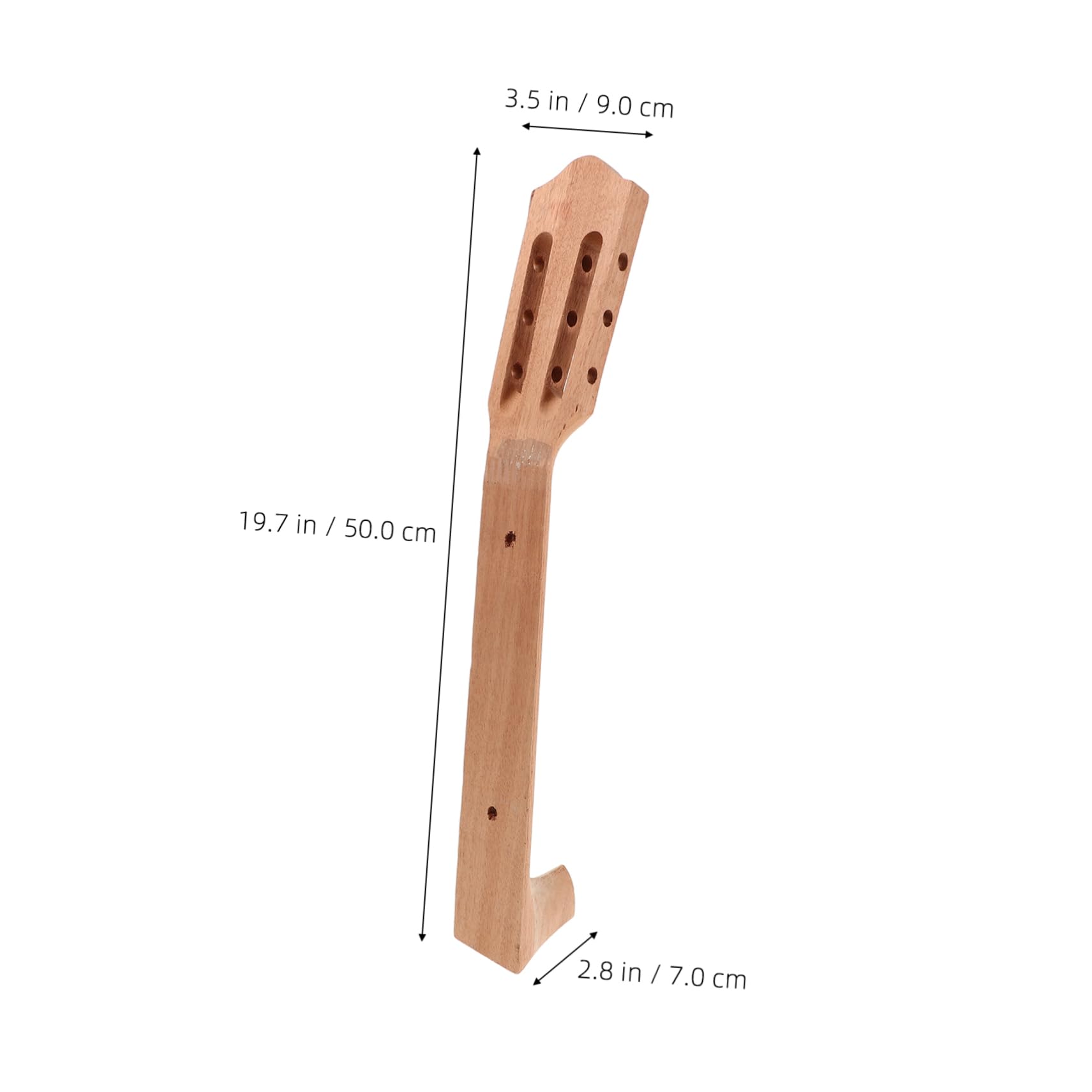 Abaodam Diy Kit Electric Guitar Neck Replacement Paddle Headstock for Acoustic Classical Guitars