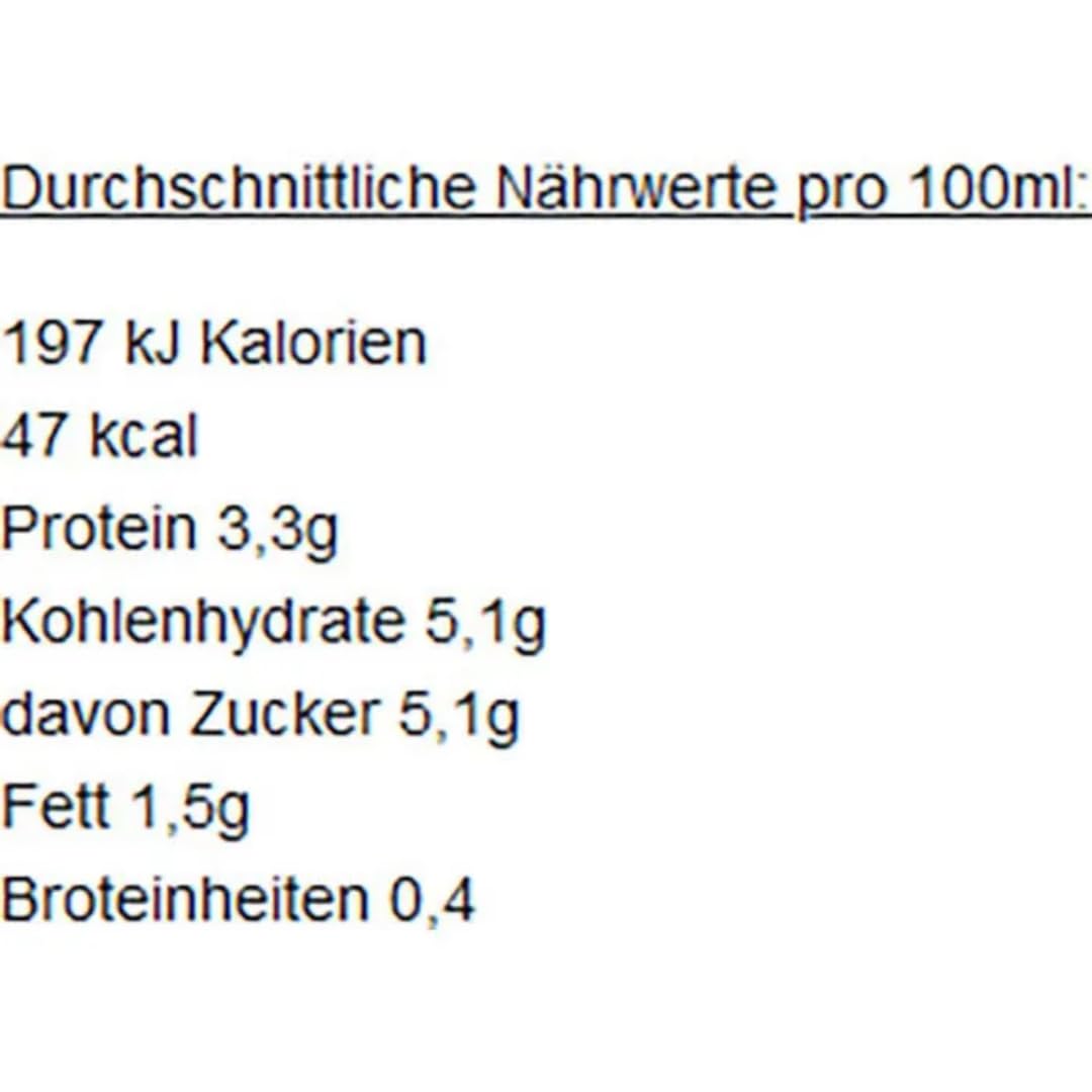 Naarmann Milch fettarme H-Milch 1,5% Fett Haltbare Milch, je 1 Liter, 24 Stück + pufai