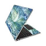 MightySkins Glossy Glitter Skin for HP Pavilion x360 15' (2020) - Cyclone Wave | Protective, Durable High-Gloss Glitter Finish | Easy to Apply, Remove, and Change Styles | Made in The USA