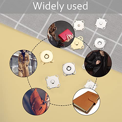 Bottoni Magnetici 20 Set Bottoni Automatici