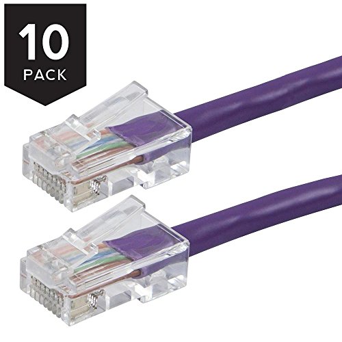 Cable de red Ethernet Cat5E UTP 15 pies juego 10 unidades miniatura 2