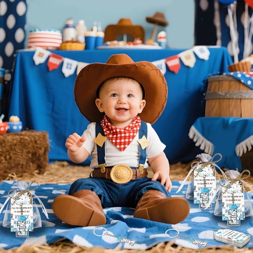 Image of Party Favors Theme Baby-Shower Keychain Set
