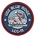Squadron Nostalgia LLC USS Blue Ridge (LCC-19) Patch â€“ Plastic Backing