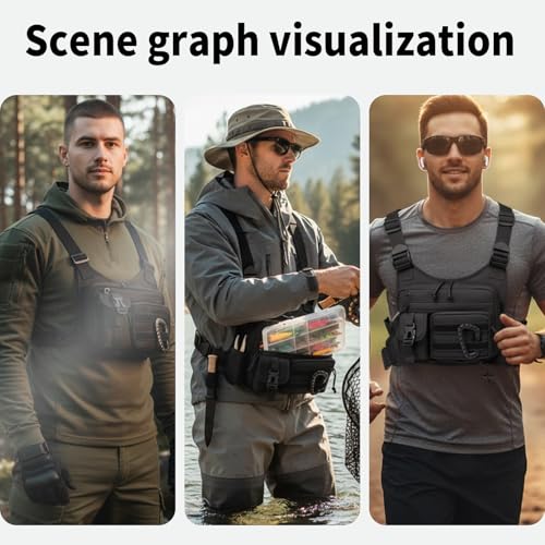 Tactical Chest Bag for Men Women