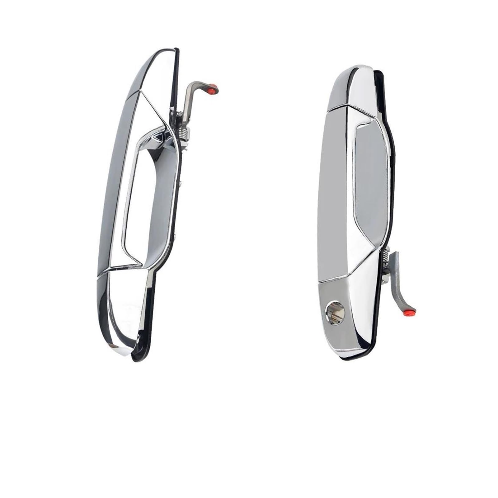 EVEKHAHHRB Exterior Door Handle 1PCS for Escalade for Pickup Outside Exterior Chrome Door Handle Outer Door Handle(Chrome Front Side)