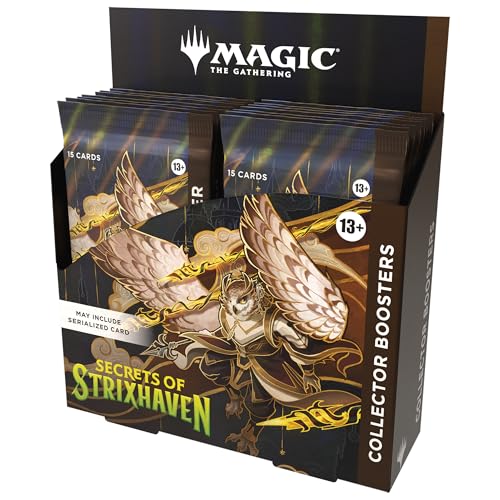 Magic: The Gathering Secrets of Strixhaven - Collector Booster Box (12 Packs)