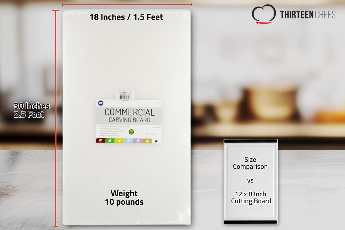 Amazon | 業務用プラスチック製まな板 キッチン用 特大サイズ 30 x 18