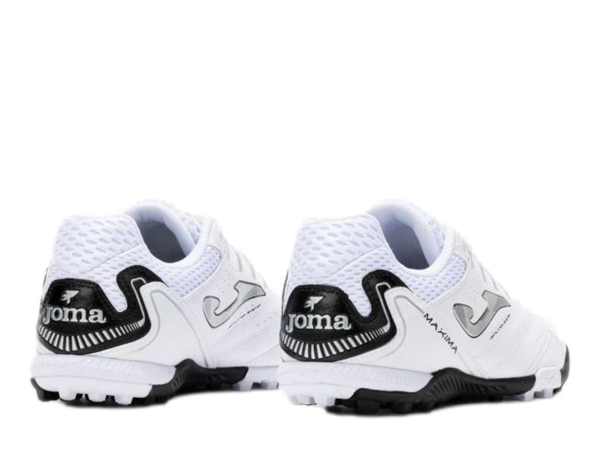 Joma Zapatillas Futsal Turf, 39-47, Comodidad y Control - Negro