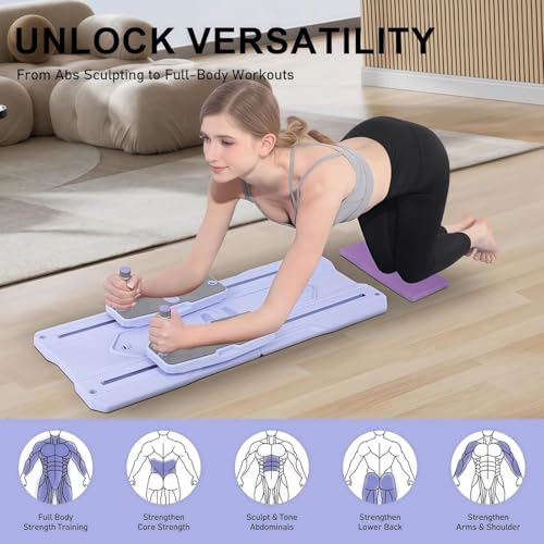 Pilates Reformer Board Set - 2026 Foldable 8-in-1 Pilates Machine for Full Body Workouts - image 2