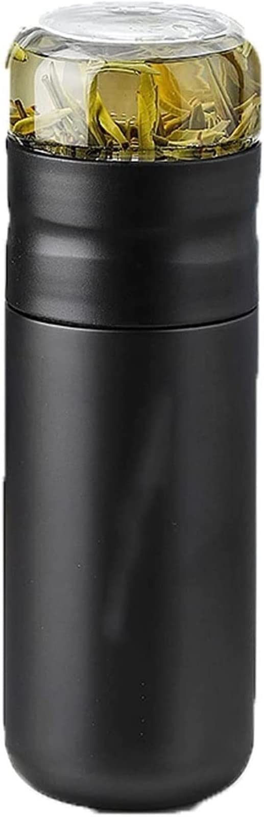 Thermos-Kaffee-Reisebecher, Isolierbecher mit Filter, Edelstahl-Teeflaschenbecher mit Glassieb, trennt Tee und Wasser, 300-ml-Thermos-Isolierflasche, Einweihungsparty
