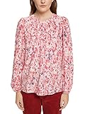 ESPRIT Bluse mit Muster, LENZING™ ECOVERO™