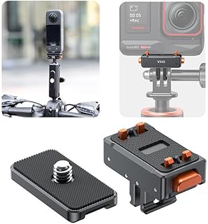 Coyktonty Quick Release Mount for INSTA360 Ace Pro/Ace/ONE X3/ONE X2/Gopro Hero 12,Aluminum Alloy Magnetic Mount Adapter,Quick Release Adapter Mount