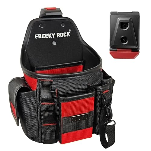 Pochette à outils d'électricien pour chantier avec poche ordinateur portable