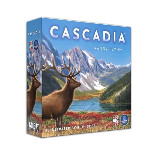 Alderac Entertainment - Cascadia - Board Game - Base Game - For 1-4 Players - From Ages 10+ - English
