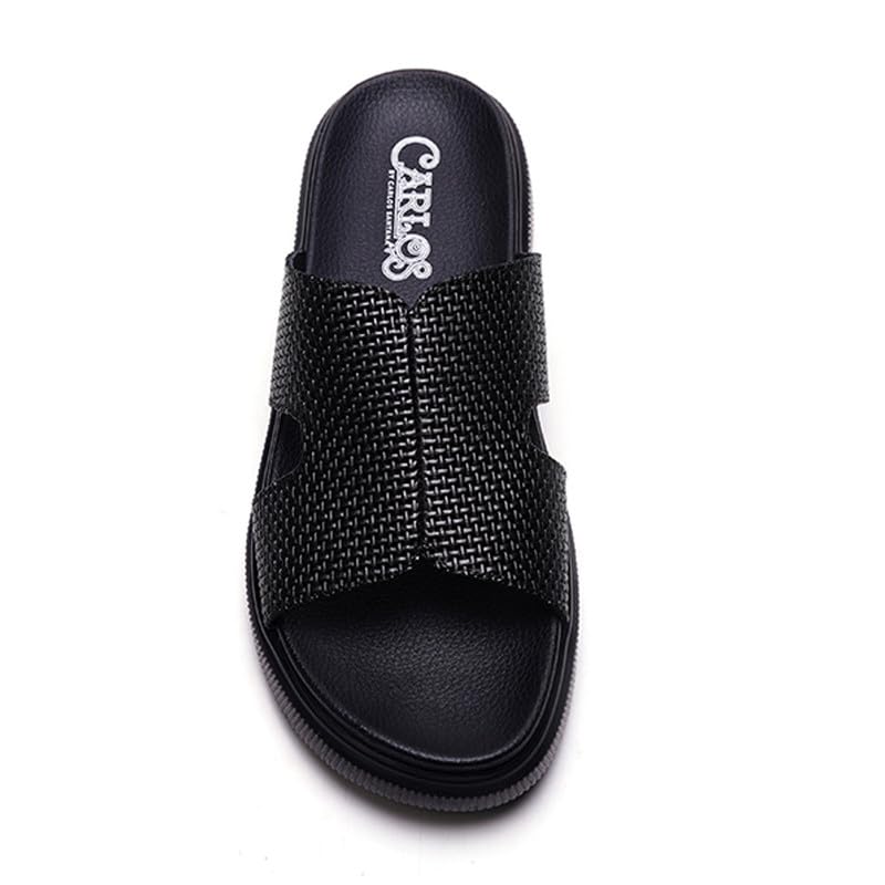 Carlos Santana Cosmic Slides for Men | Casual Mens Slides | Mens Sandals | Leather Sandals3
