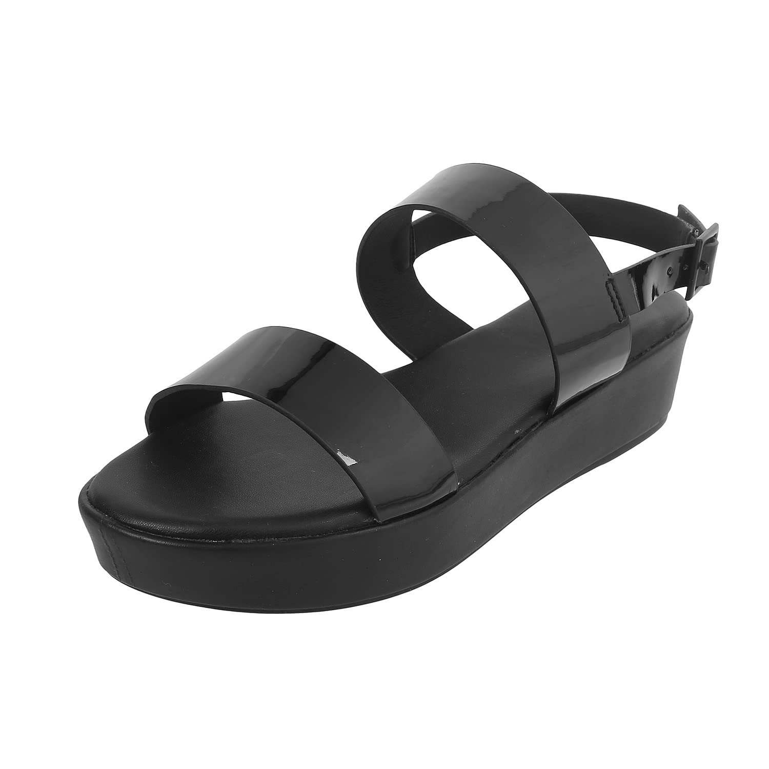 Mochi Womens Black Synthetic Sandals 3-UK (36 EU) (34-9886) (B09K5LZGDG) Amazon Price History, Amazon Price Tracker