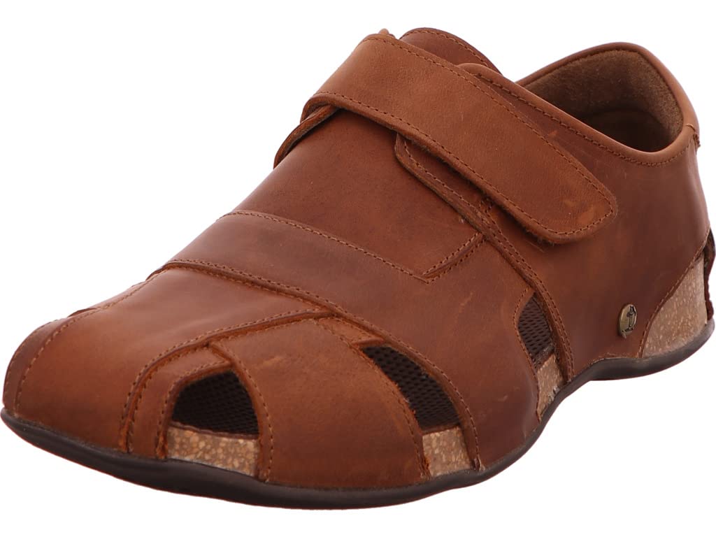 Panama Jack Men's Fletcher Basics Closed Toe Sandals, Brown (Cuero C5), 7 UK (41 EU)