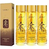 Anti Wrinkle Aging Ginseng Peptide Serum,Ginseng Anti-Wrinkle Essence Toner-Korean Red Ginseng Anti Aging Face Essential Serum(3bottle) -  Qiuumey