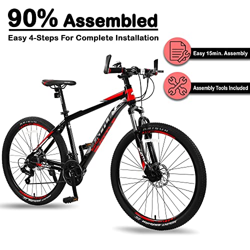 Vaux Battle 518 26T Gear Cycle for Men, 17" Alloy Frame, 21 Speed - Image 7