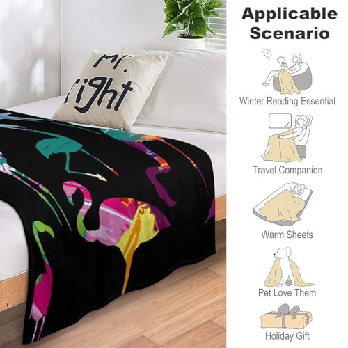 Couverture polaire contre le froid pour canapé et lit 150x200 - 8