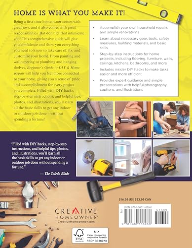Beginner's Guide to DIY & Home Repair: Essential DIY Techniques for the First Timer (Creative Homeowner) Practical Handbook for Complete Beginners with Expert Advice & Easy Instructions for Novices - Image 2