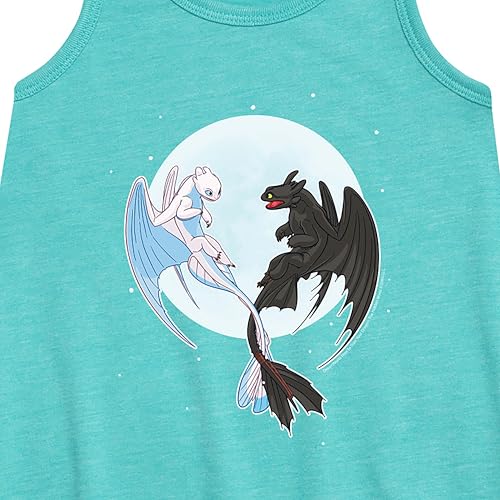 How to Train Your Dragon - Night and Light Moon - Toddler & Youth Girls A-line Dress2