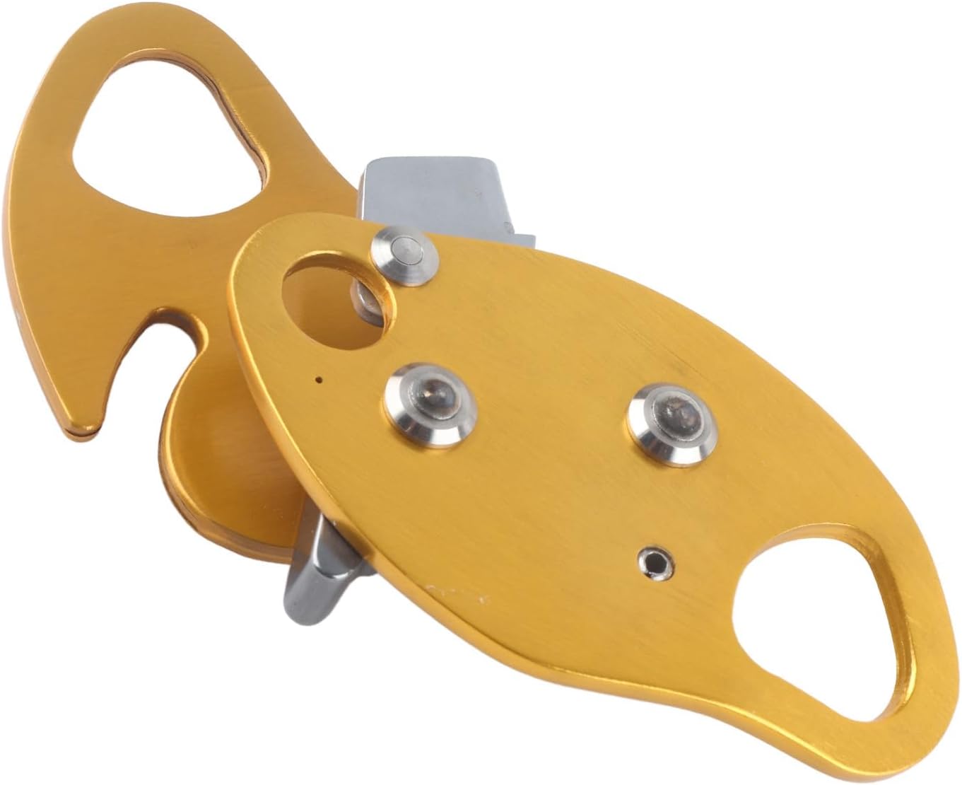 Self Braking Stop Descender Climbing Rope Grab for 11‑12.5mm Rope Rappel Ring Gear for Climbing Enthusiasts and Workers