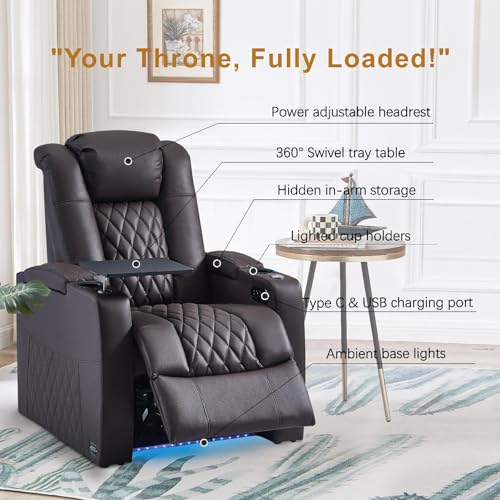 Luxury Leather Theater Seating Row