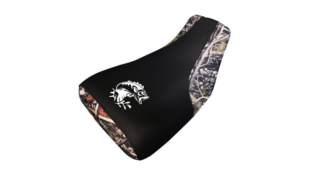 verde powersports VPS Seat Cover Compatible with Honda Rancher 420 Seat Cover Fits 2007 2008 2009 2010 2011 2012 2013 Fish Camo Seat Cover