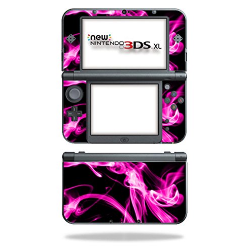 MightySkins Skin Compatible with Nintendo 3DS XL (2015) - Pink Flames Design | Durable, Unique Vinyl Protector | Easy to Apply, Remove and Change Styles, Made in the USA-image-23