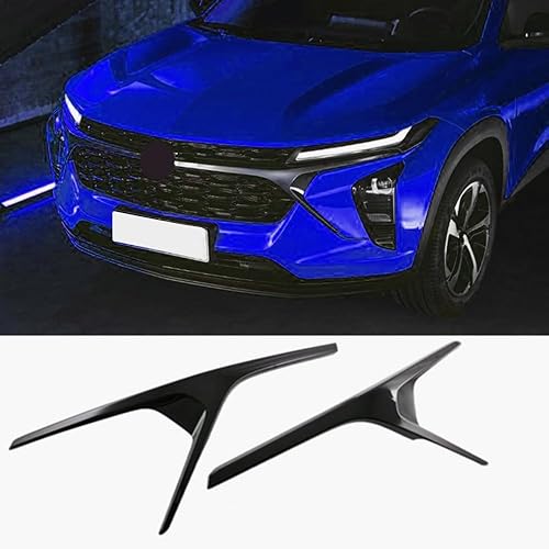 Karmoxs Front Grill Bumper Grille Fit for Chevrolet Trax 2023 2024 2025 Mesh Grill Glossy Black (Not Fit for Trax Active)