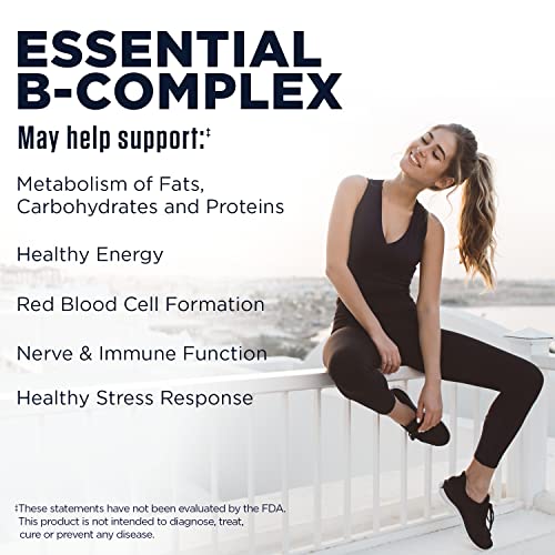 Kal Stress B Complex Vitamin Supplement, Vitamin B Complex For Energy, Stress, Red Blood Cell Formation And Immune Support, With Vitamin B12, B6 And Folic Acid, 60-Day Guarantee, 50 Serv, 100 Tablets #TOP2