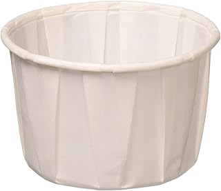 Solo 2.0 oz Treated Paper Souffle Portion Cups for Measuring, Medicine, Samples, Jello Shots (Pack of 250)