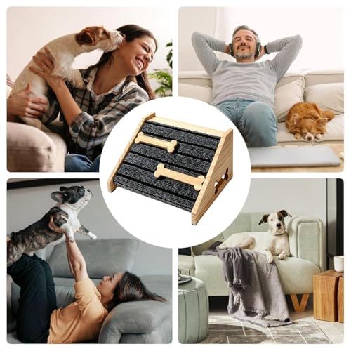 Rampa para perros pequeños para que tu mascota suba sola al sofá 6