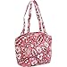 Vera Bradley Women's Cotton Glenna Satchel Purse, Painted Feathers, One Size