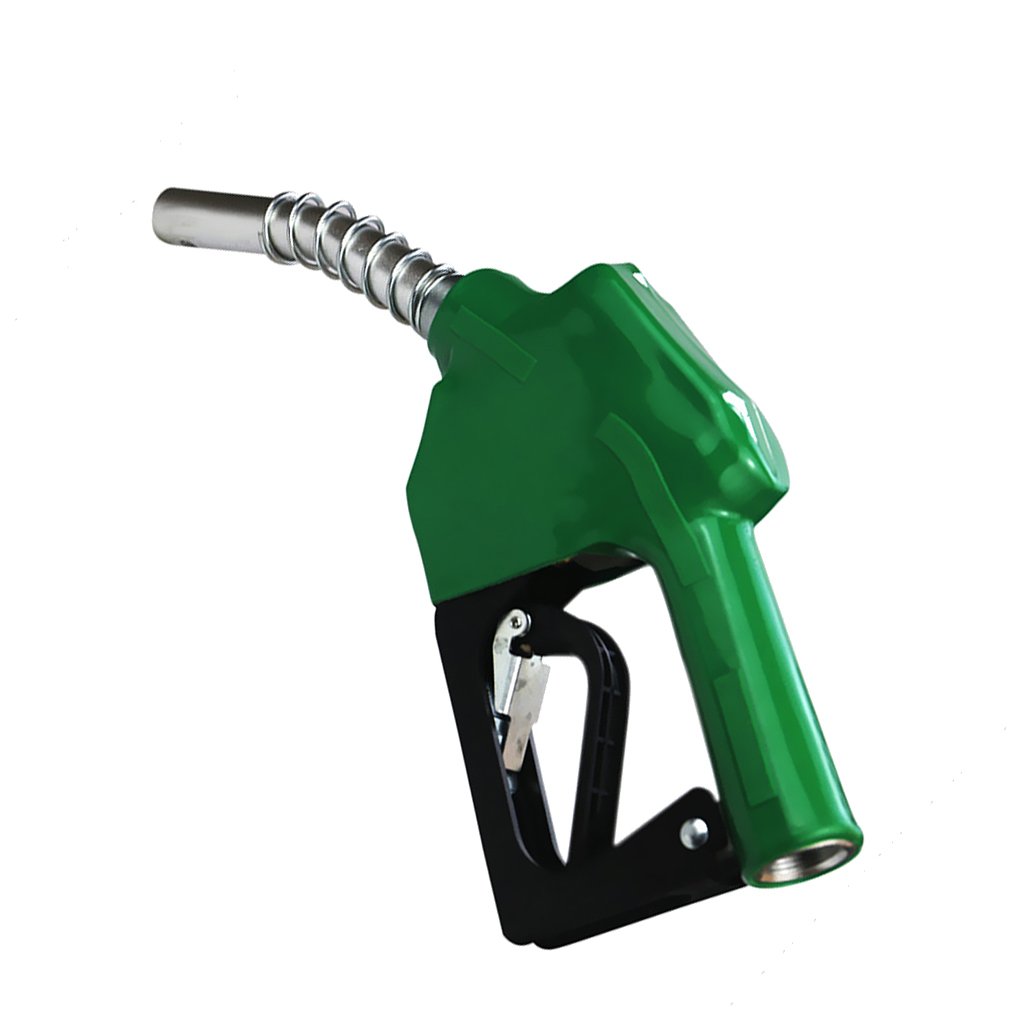Perfeclan Pistolet à Essence Automatique pour Station-Service - Nouveau Modèle Performant, Vert