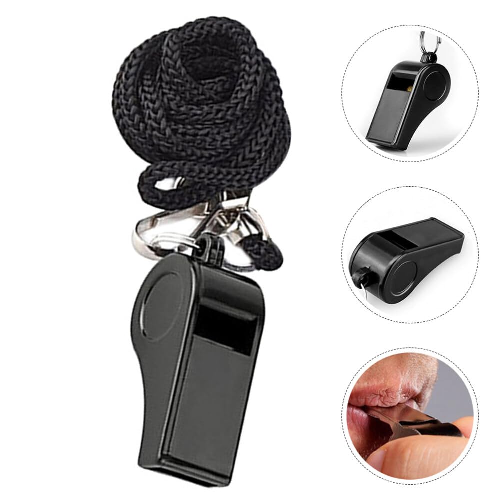 Sosoport 40pezzi Fischietti Sportivi con Cordino Fischietto Professionale per Calcio Allenatori e Emergenze Design Compatto e Volume Elevato Accessorio Indispensabile per attività Sportive