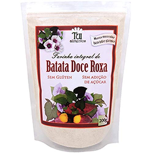 Farinha de Batata Doce Roxa, TUI ALIMENTOS, 200 g