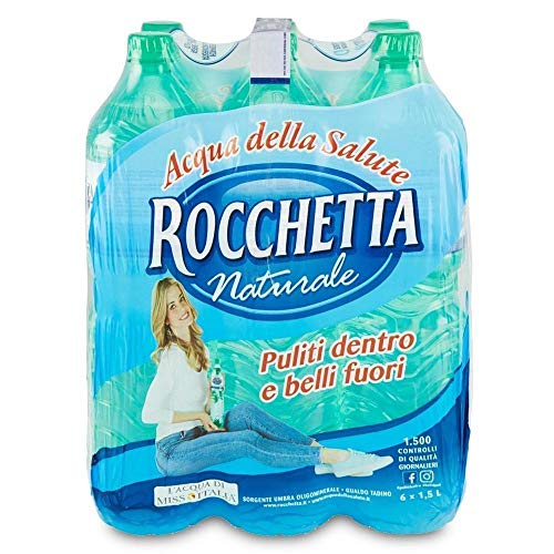 Rocchetta Acqua Minerale Liscio 1,5L (6 Bottiglie)