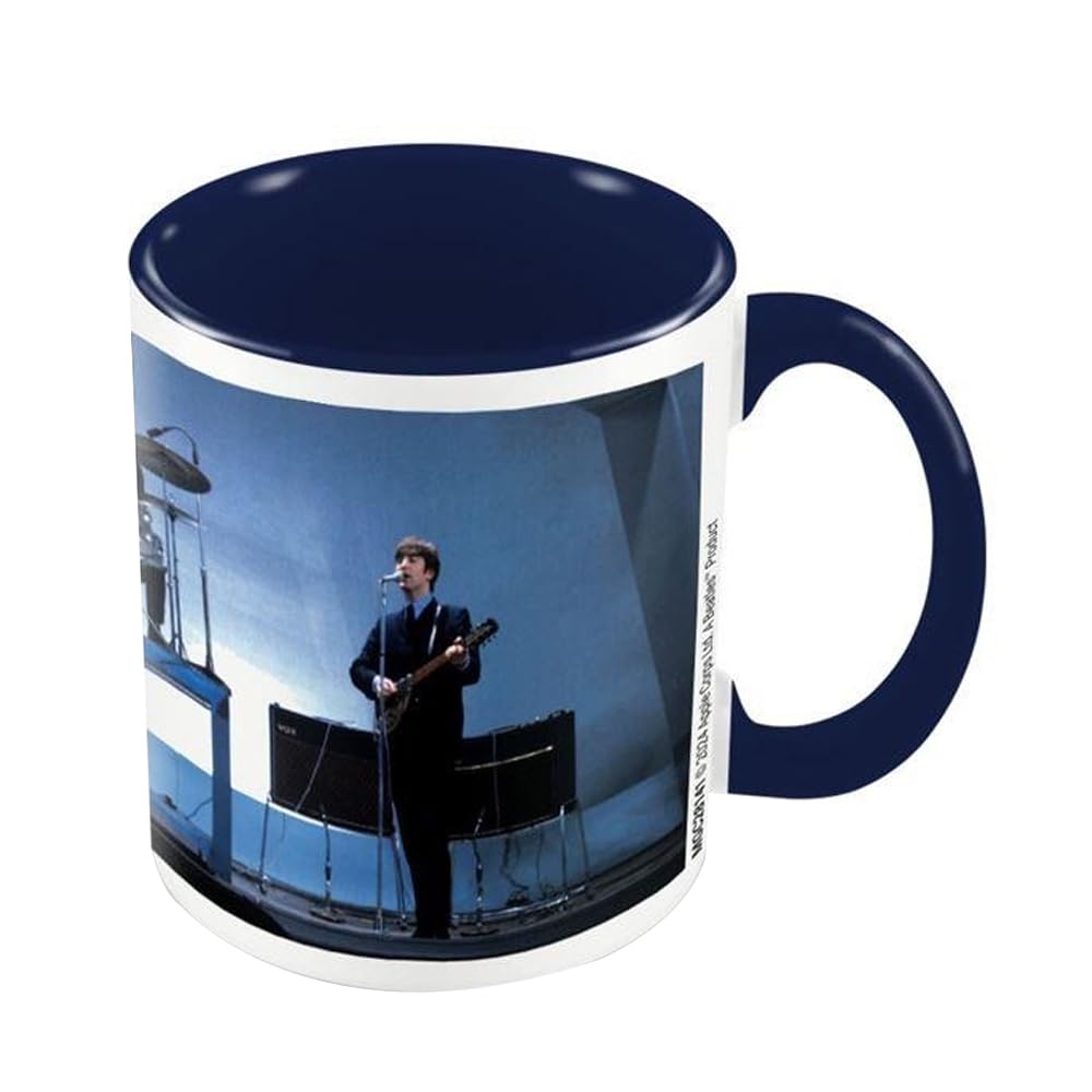 Pyramid International The Beatles (Band Shot) Coloured Inner Mug - 10Oz / 315Ml Ceramic Mug - One Size